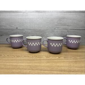 Vintage Otagiri Enesco Coffee Tea Cup Mug 4-1/8” Made In Japan~set Of 4